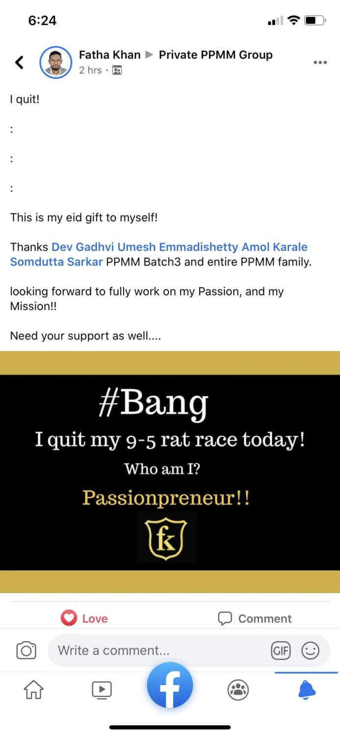 successful passionpreneur